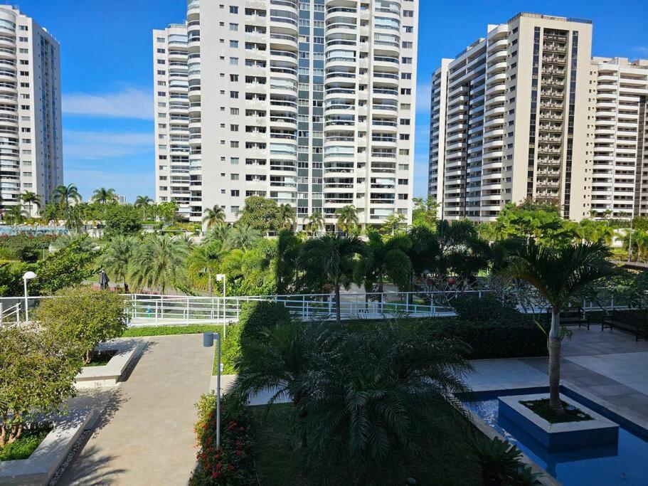 Apartamento Um Ilha Pura, Rio Centro, Prox Parque Olimpico Río de Janeiro